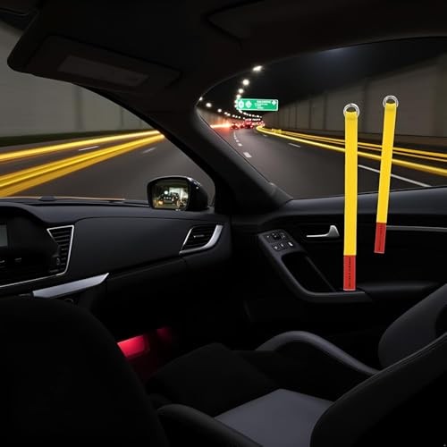 2Pcs Vehicle Door Emergencies Pull Cords, High Strength Nylon Emergencies Pull