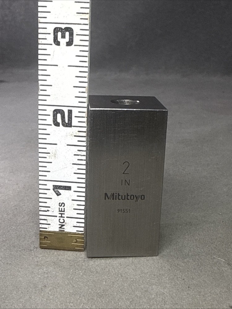 Mitutoyo 2in 91551 Rectangular Gauge Block