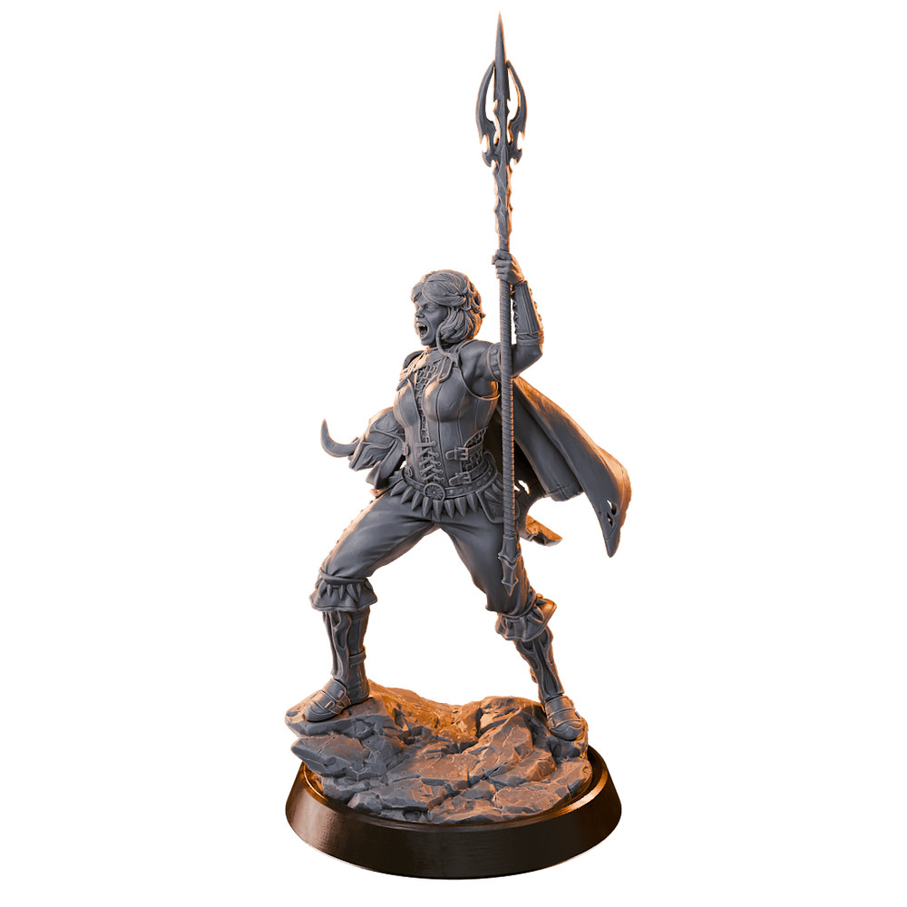 D&D Imayn Fighter Dragonlance 32mm Scale Mini TTRPG