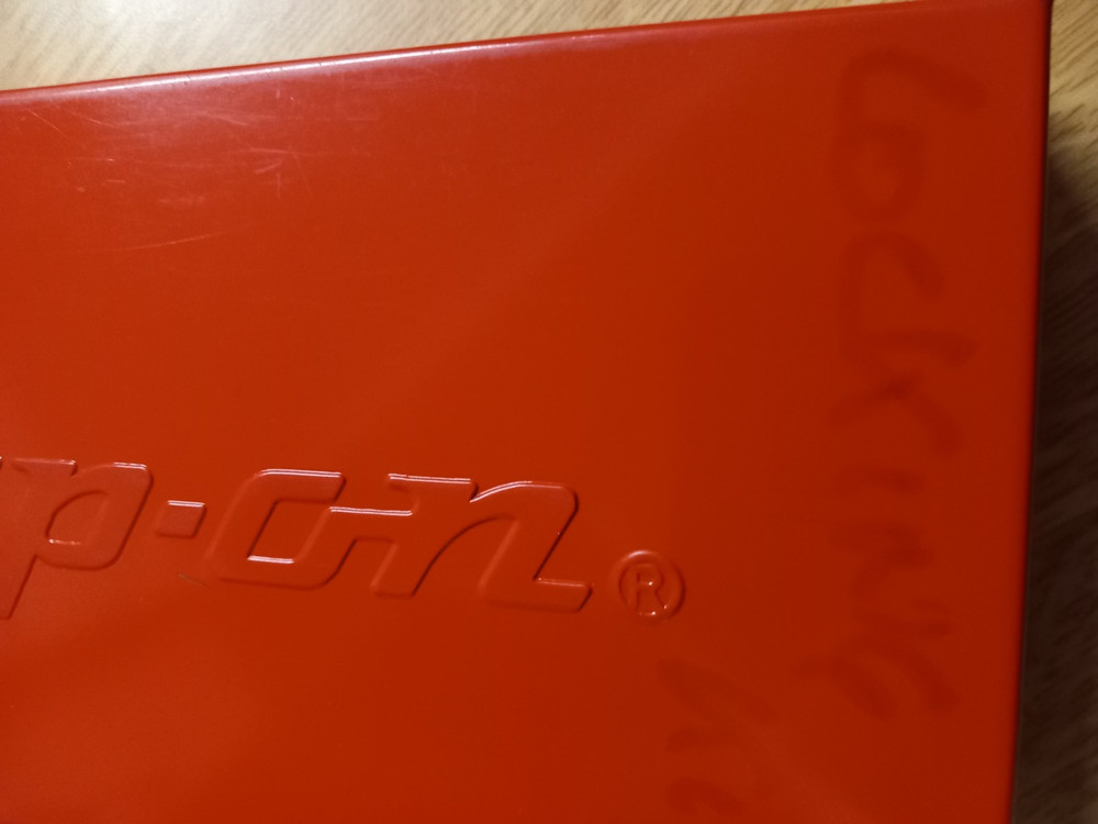 Vintage SNAP-ON KRA-253 Tool Metal Box Empty