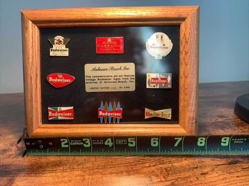 Anheuser Bush Commemorative Pin Set