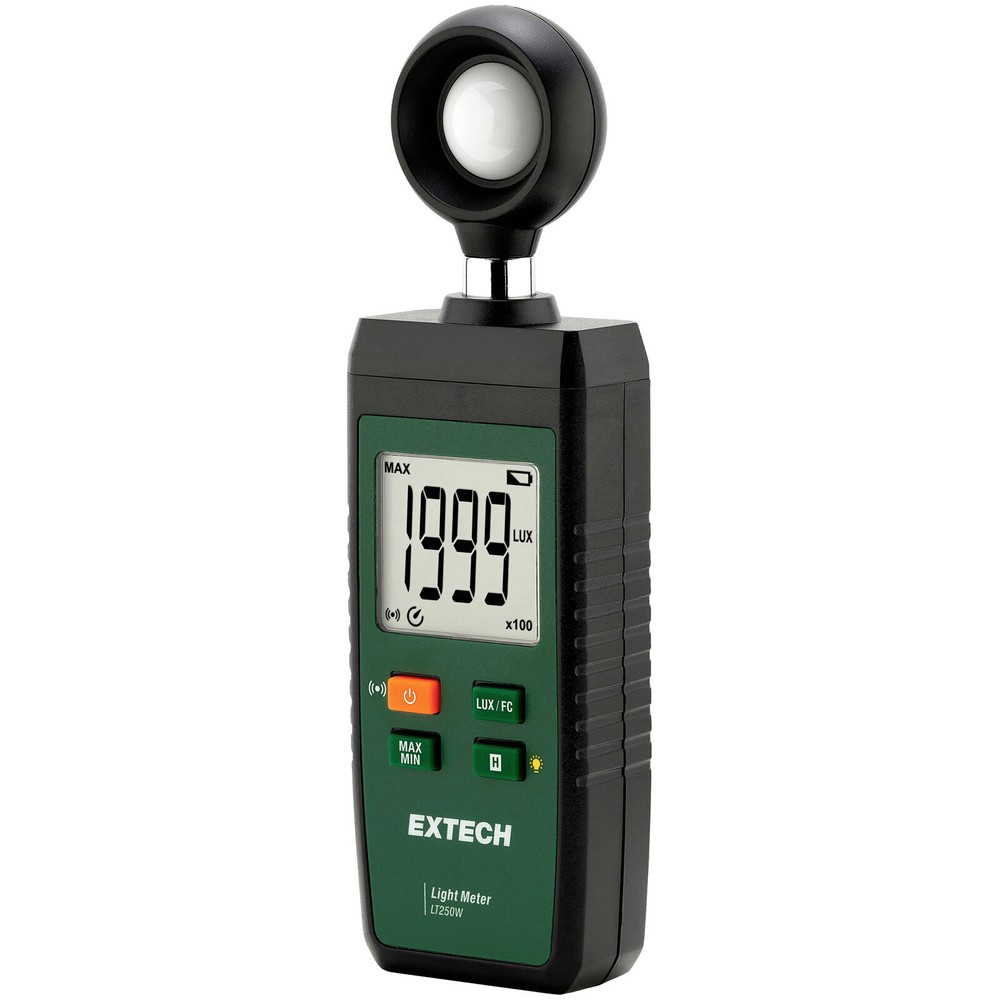 Extech LT250W Lux Meter Compact With Bluetooth® Connectivity