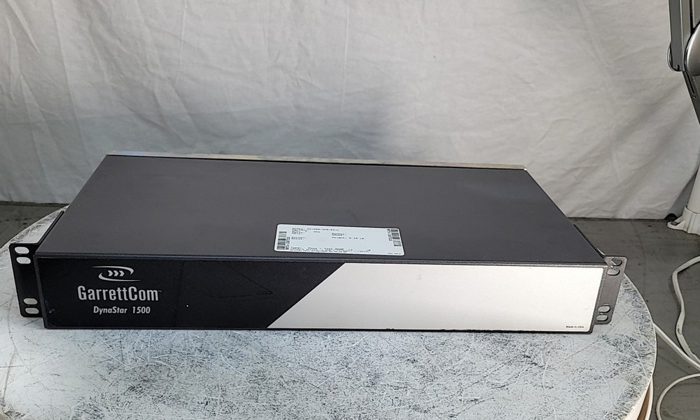 GARRETTCOM DynaStar 1500 DS1500-IFR-03-h Frame Router SEE NOTES