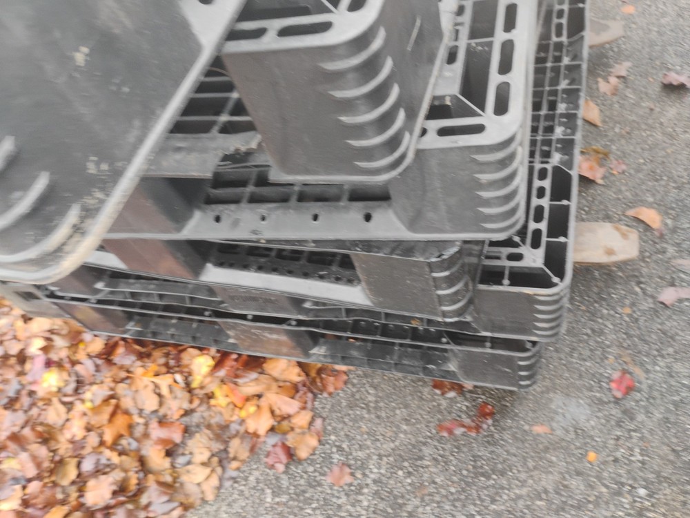 Plastic 40x48 Pallet, Black
