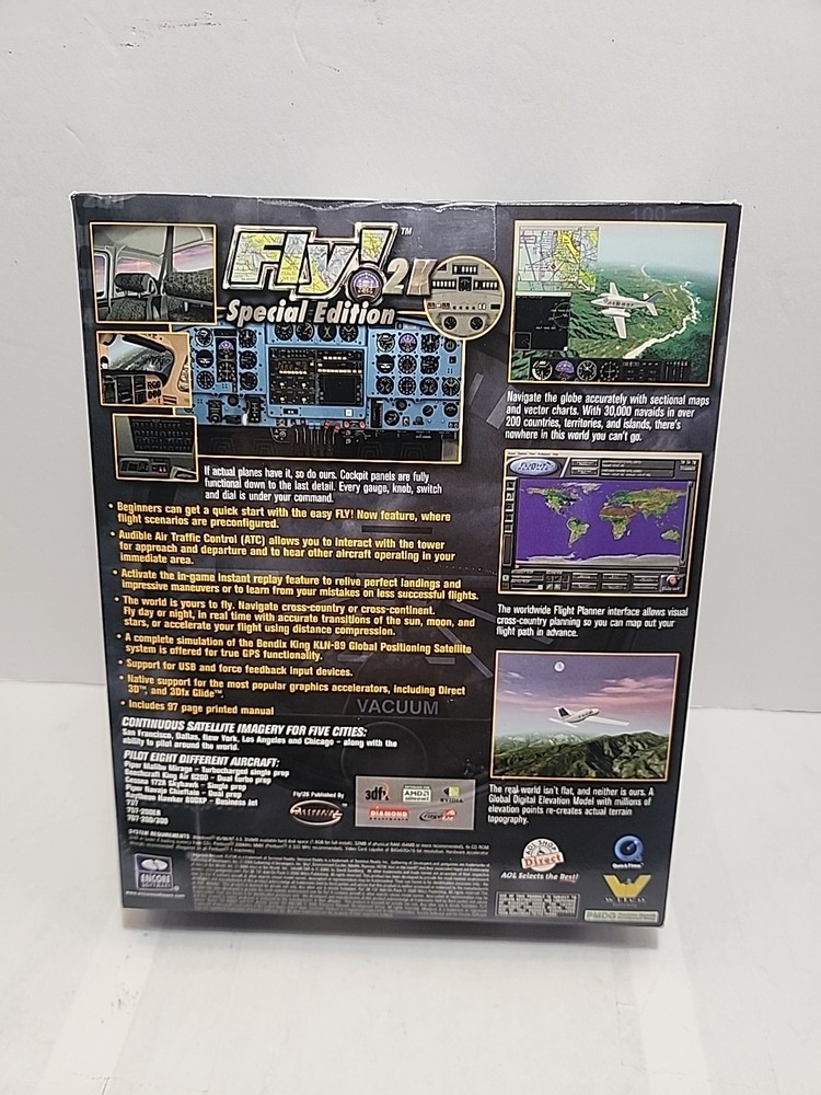 Fly! 2K Special Edition Specially Enhanced Version Game New