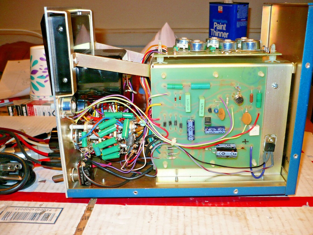 Hickok 1605M Solid State VTVM, with HP RF Probe