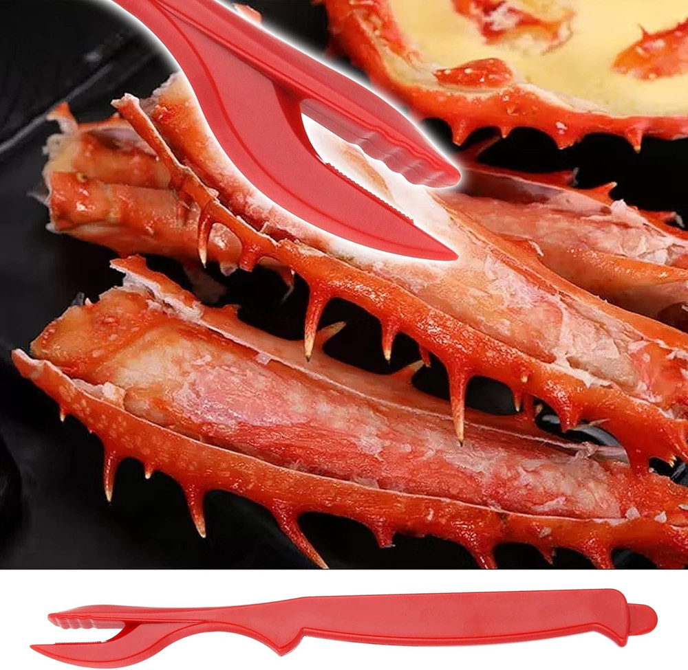 Crab Crackers and Tools, 27-Piece Seafood Tools Set, Includes 8 Crab Leg Cracker