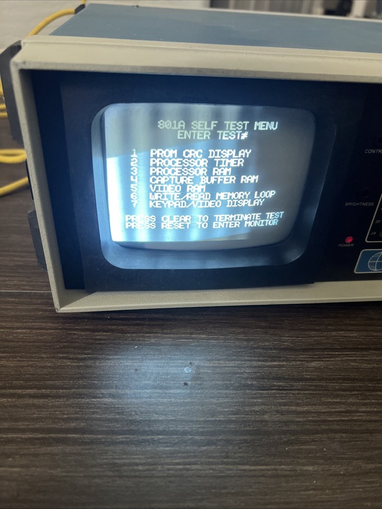 Vintage Halcyon 801A Mini Fox Telecom Test Set