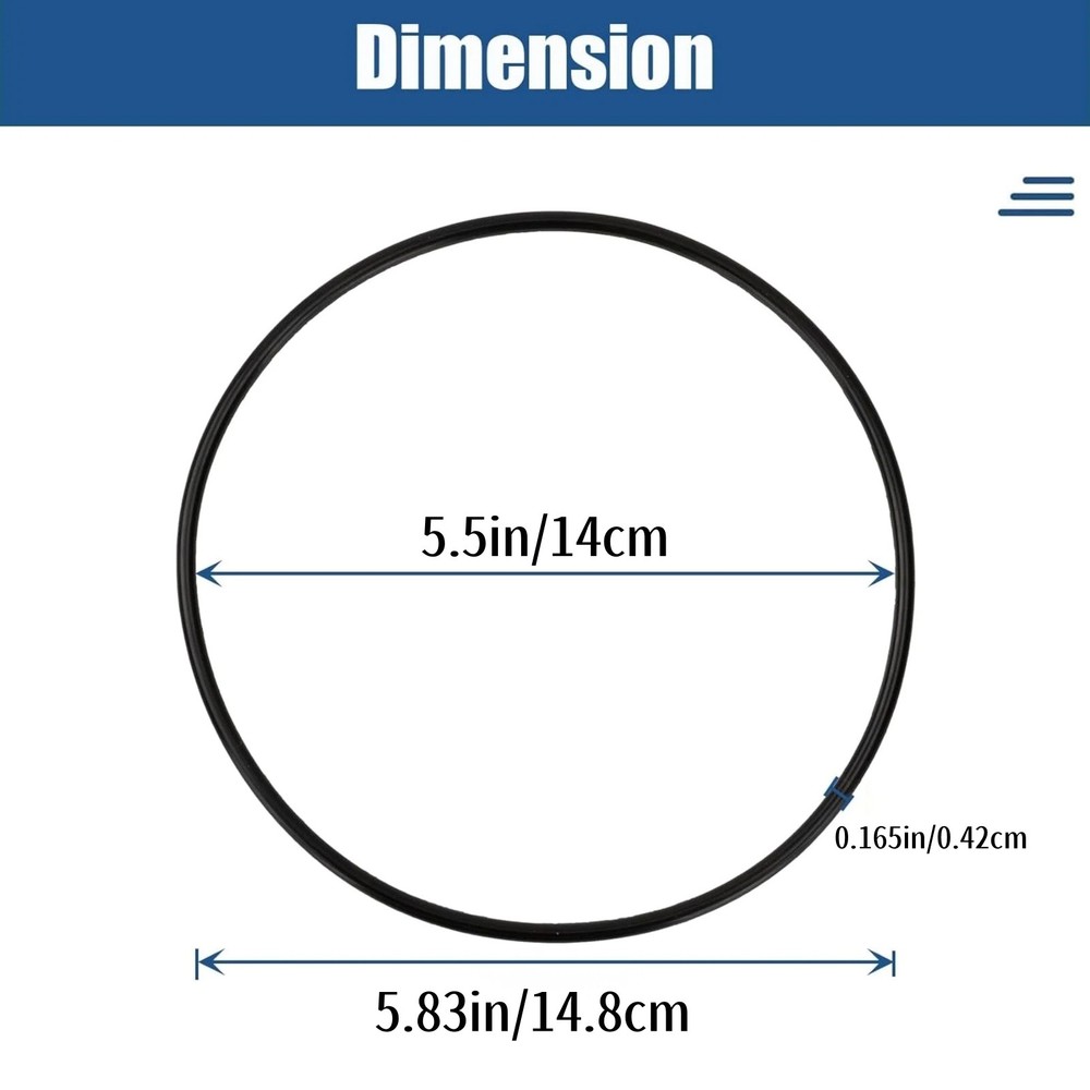 Nitrile Gasket 151122 3pk Seal for Pentek BBFS-22 Aqua-Flo H-PR-10BV-1 Housing