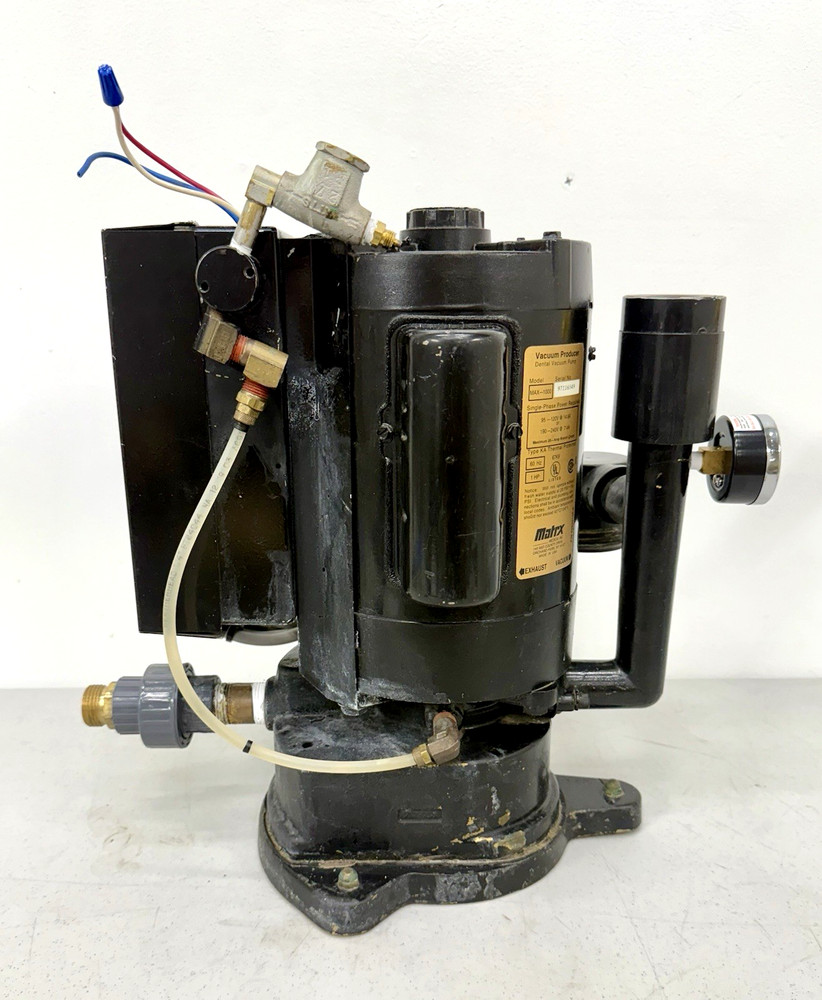 Matrx MAX-1000 Dental Vacuum Pump System Suction Unit - 1HP
