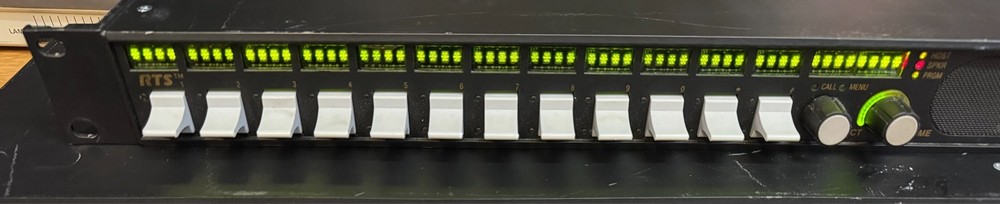 TELEX KP12 LK 4 BLK Telex 12 Position Key panel Intercom System Rack mountable