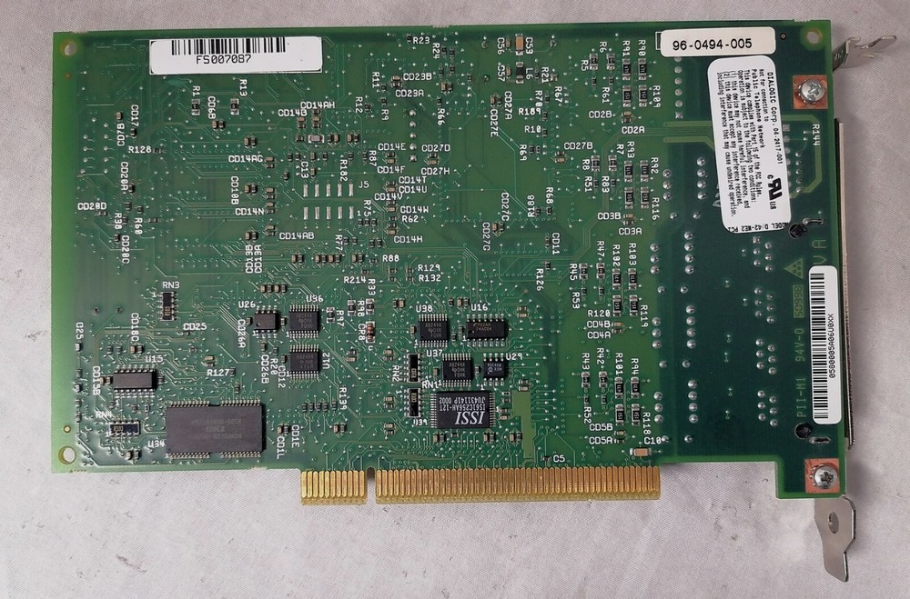 Dialogic D/42D-NE2 PCI 4-channel Voice Board with Digital Interfaces