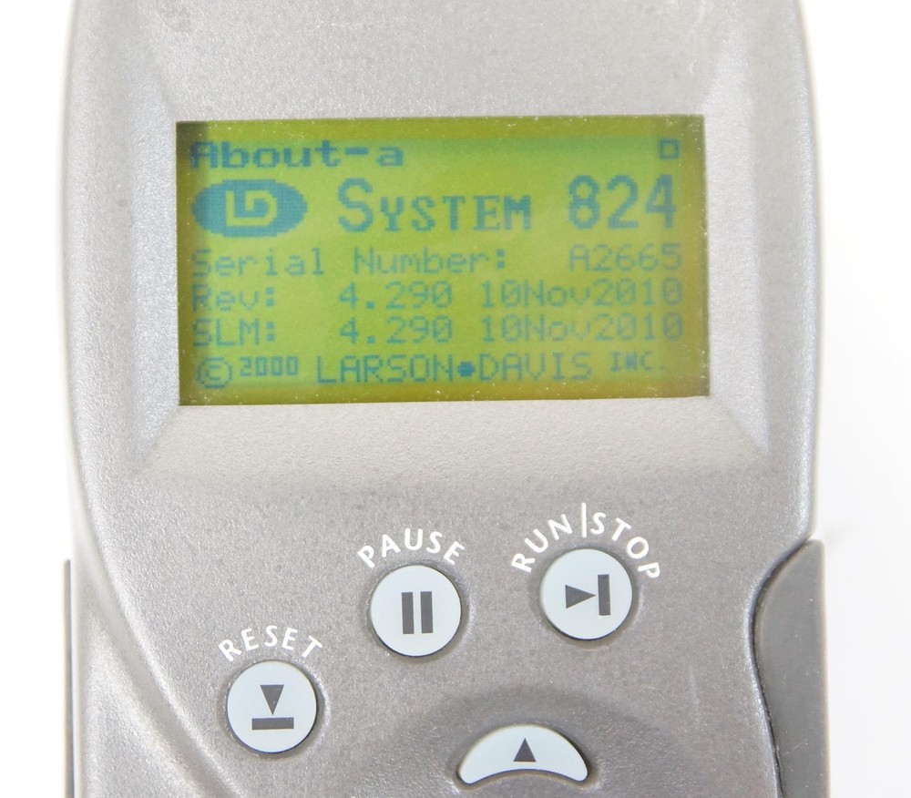 Larson Davis System 824 Precision Sound Level Meter with Accessories