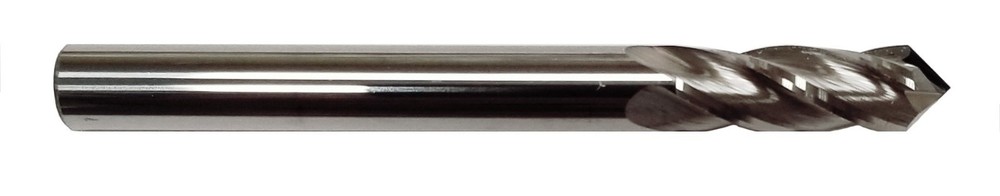 3/16" Solid Carbide Drill Mill – 4 Flute 90 Degree Included Angle USA Made