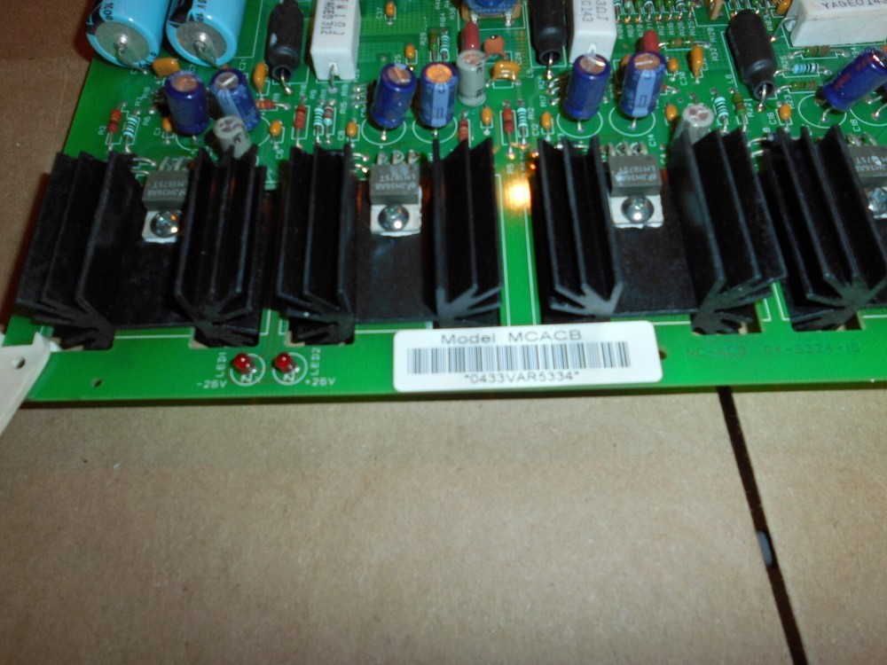 LOT OF 3 MCACB AMPLIFIER BOARDS FOR BOGEN MULTICOM 2000 UNTESTED