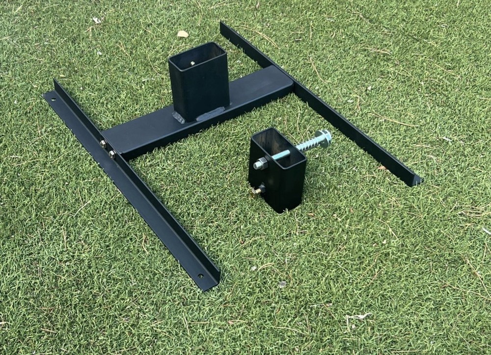 HEAVY DUTY 2X4 SHOOTING TARGET STAND WITH TOPPER
