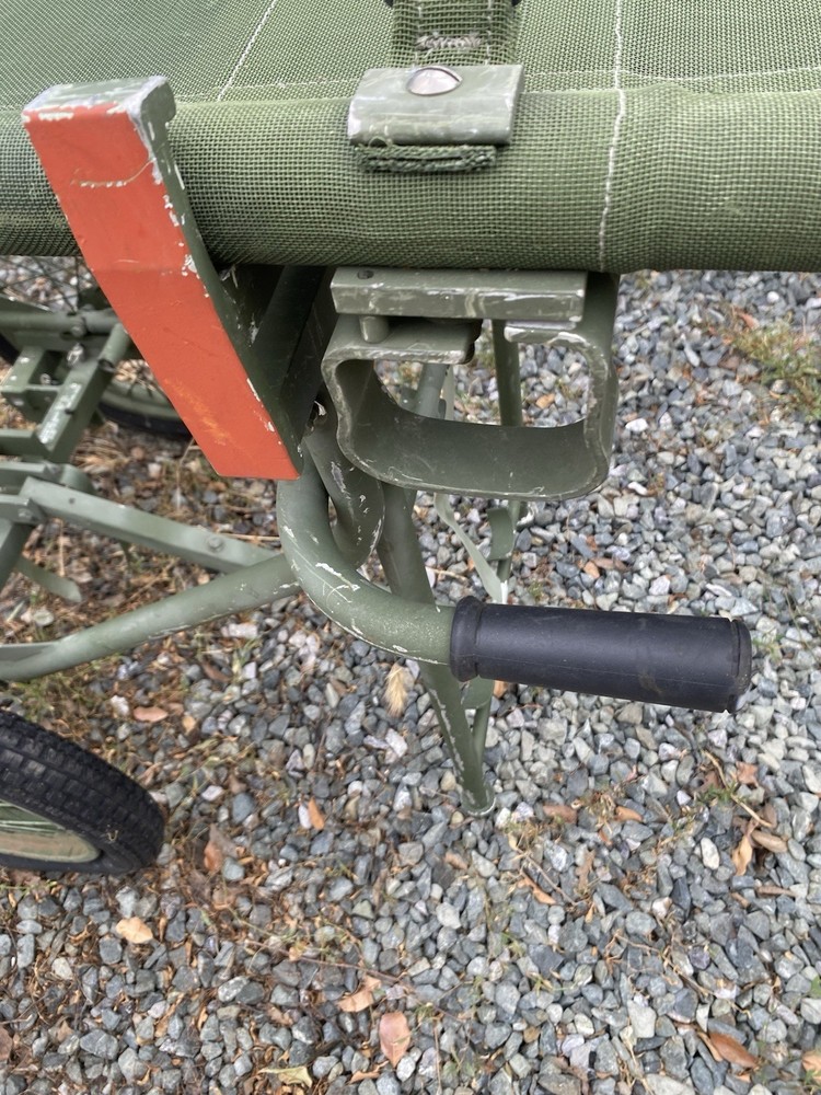 Vintage Wheeled Litter Carrier