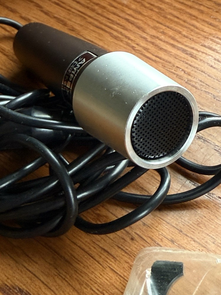 ⭐️Ampex 702 Microphone 50Kohms Dynamic Untested Excellent Condition Vintage