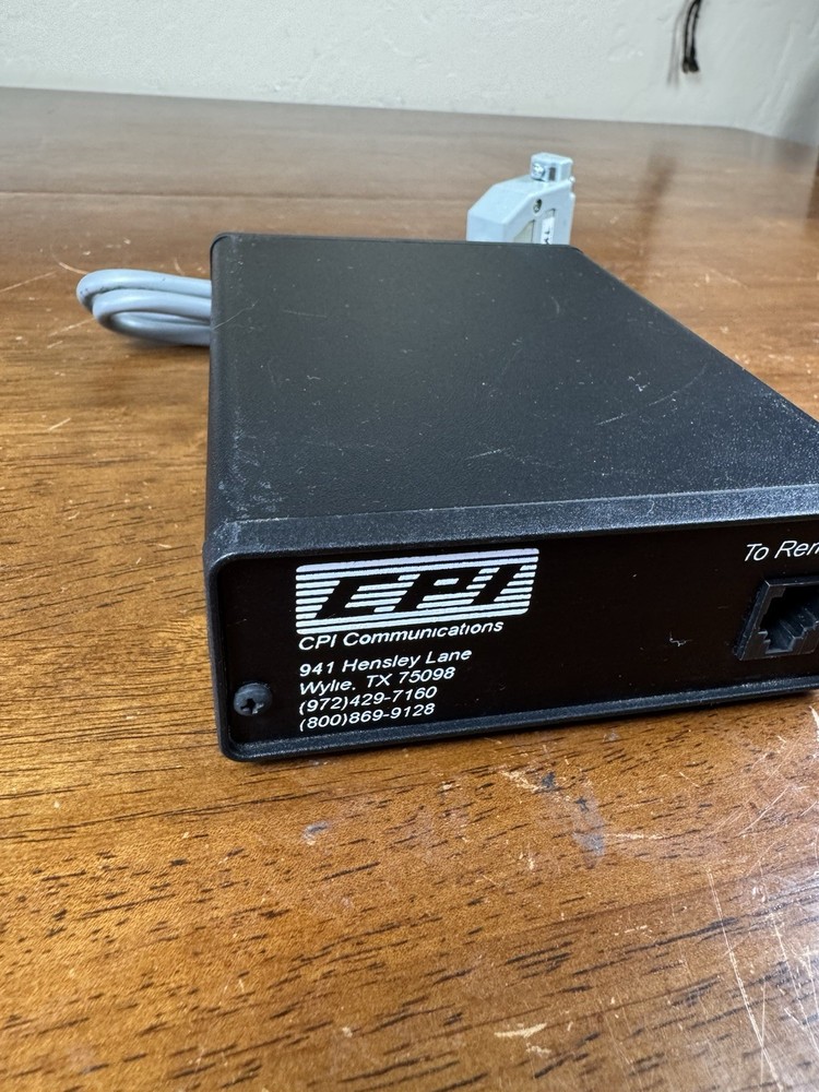 CPI Communications DTP2-C Dispatch Console Interface Tested Working