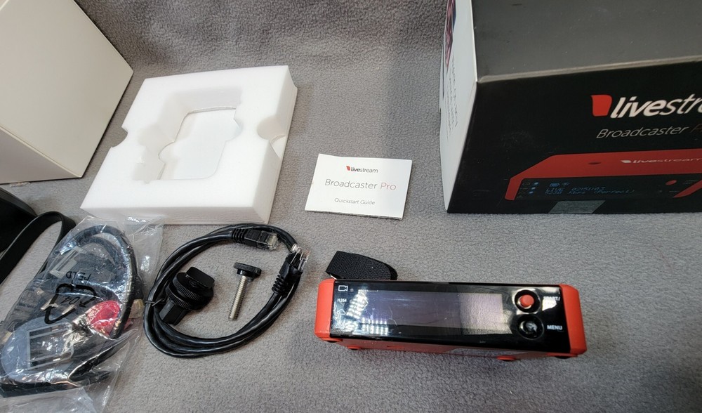 Livestream Broadcaster Pro New-Used Once