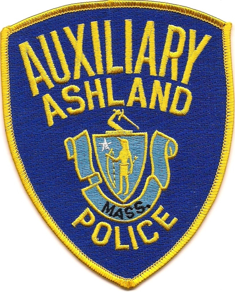 Ashland Auxiliary Police Patch Massachusetts NEW
