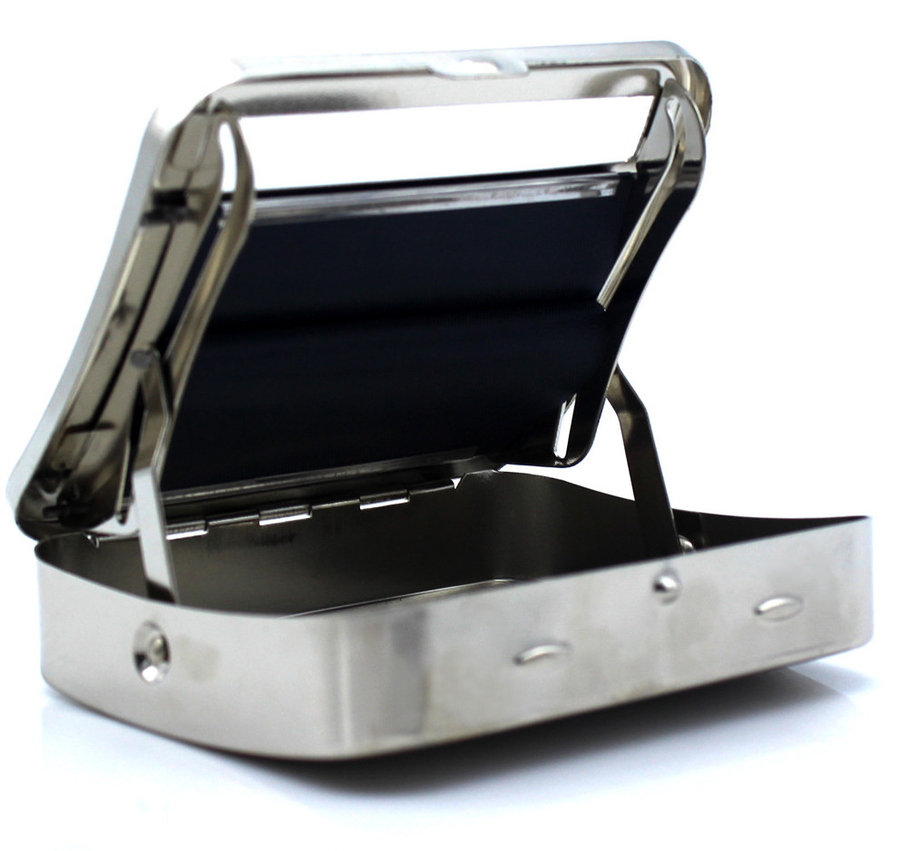 Automatic Tobacco Roller Box Cigarette Roll Rolling Machine Stainless Steel Case