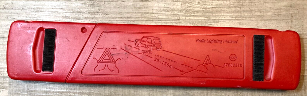 Hella Automotive REFLECTIVE EMERGENCY TRIANGLE With Storage Box