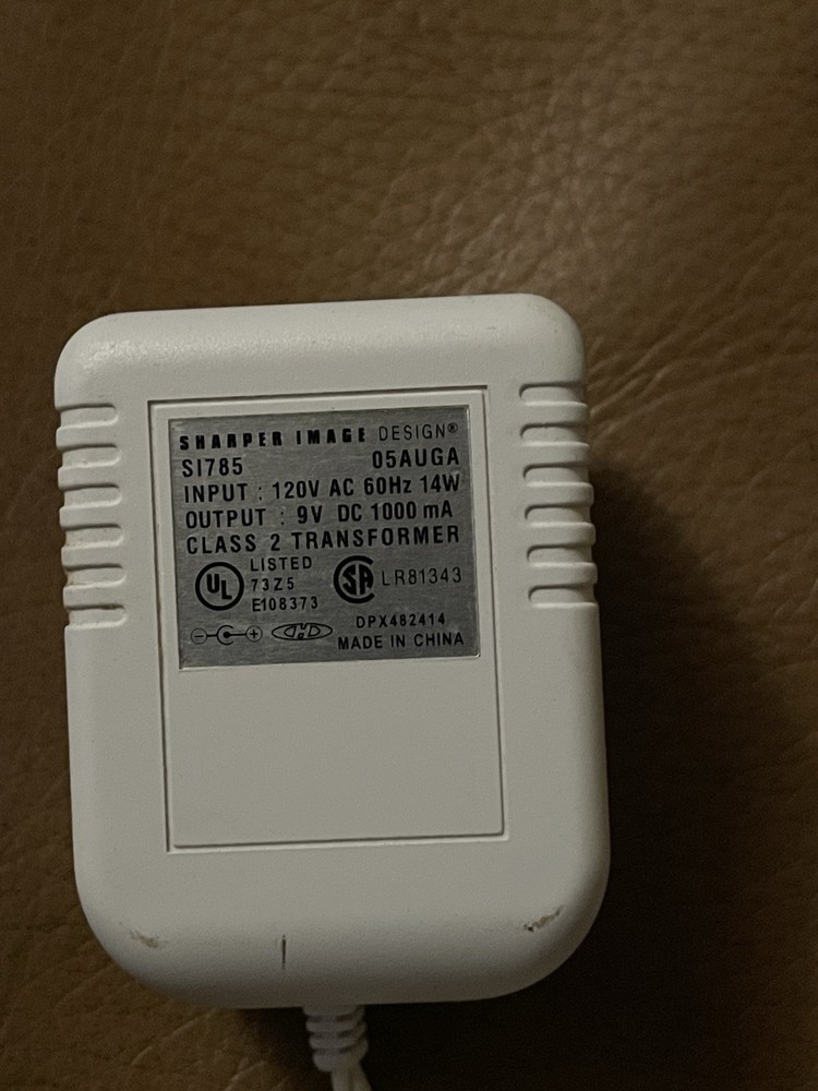 26W 120VAC 12VDC Class 2 POWER SUPPLY for Ionic Breeze Tabletop Sharper Image