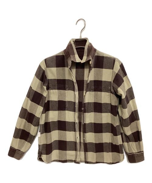 WAREHOUSE Long sleeve shirt brown
