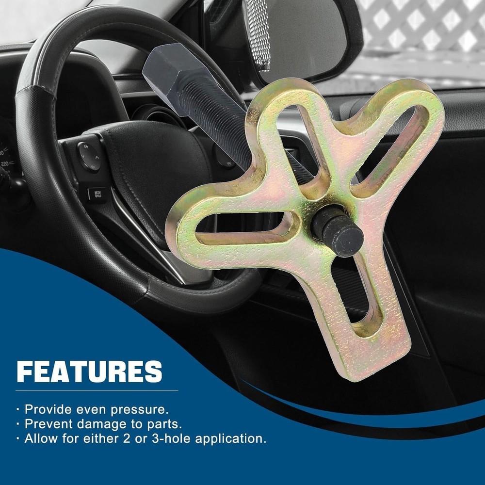 Precision Engineered 13PC Harmonic Balancer and Crankshaft Removal Tool