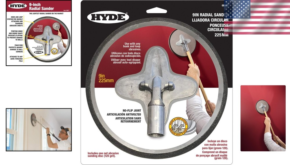 Versatile Radial Sander with 10 x 2 Inches Dimensions - Heavy Duty Performance