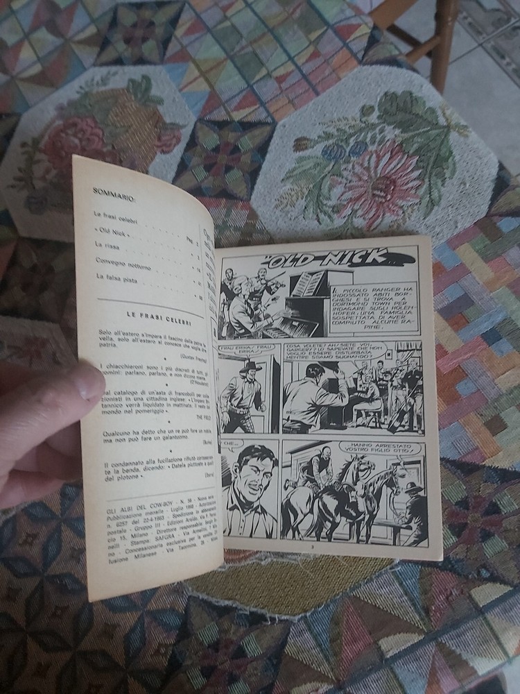 Sergio Bonelli Editore Il Piccolo Ranger No. 56 Old Nick