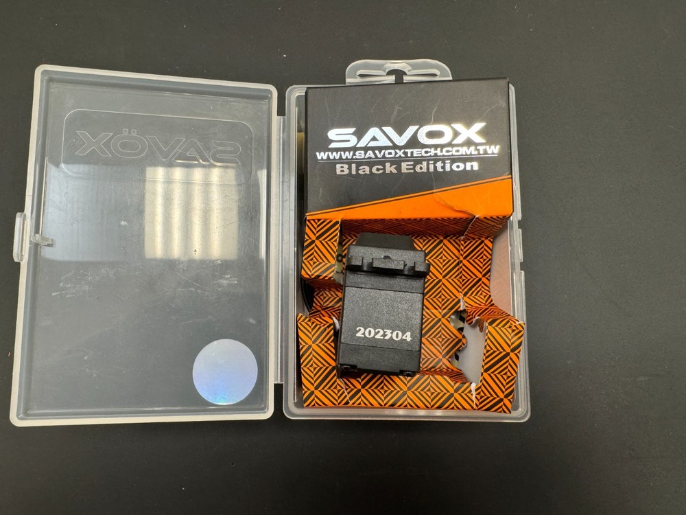 Used Open Box SAVSC1257TG-BE Black Edition, Standard Size Coreless Digital Servo