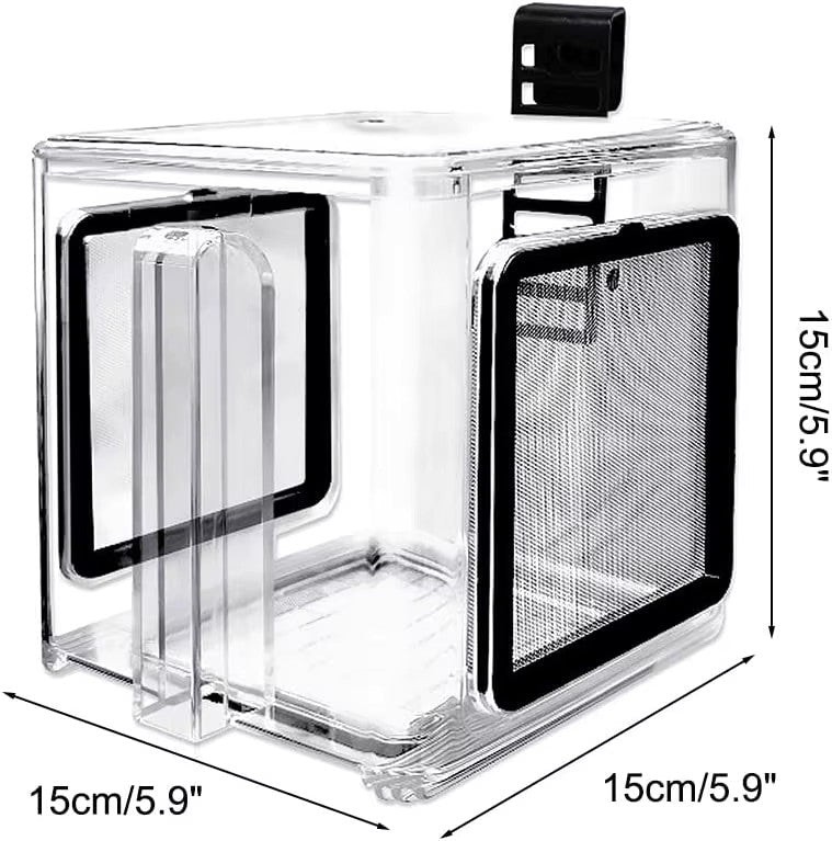 Acrylic Hang on Breeder Box with Mesh Panels