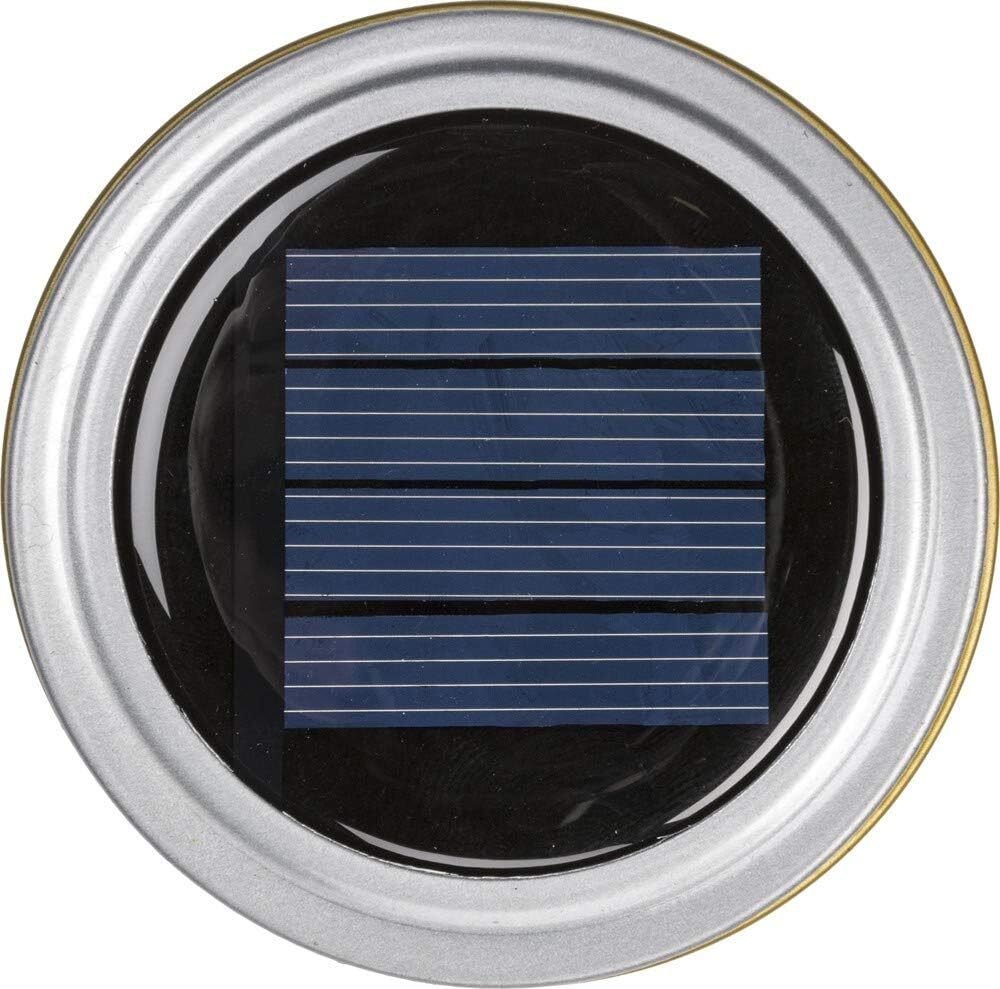 Primitives by Kathy 19364 Moon Shiners Sun Powered Jar Lid Multicolor