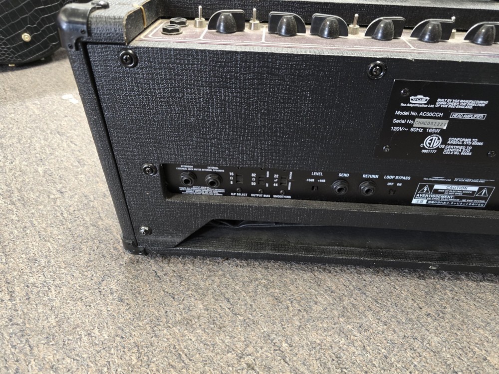Vox AC30 CCH HEAD Fully Tested Working.
