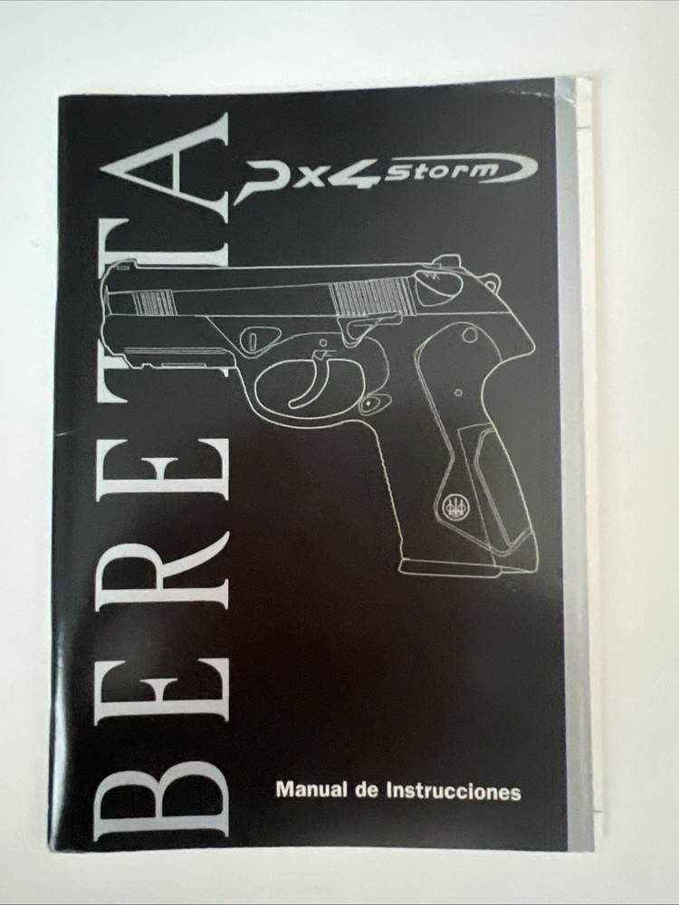 BERETTA PX4 STORM Owners Instruction Manual