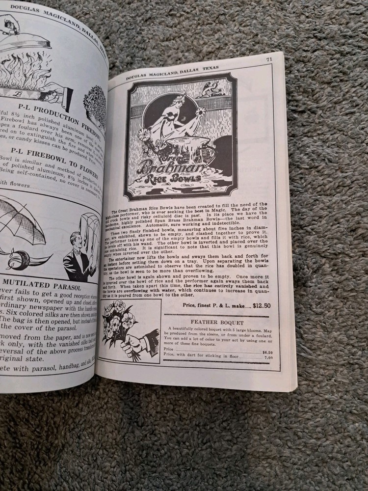500 Tricks Douglas Magicland 1957 Magic Catalog