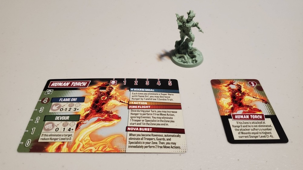 Marvel Zombies Kickstarter Exclusive Zombie Human Torch