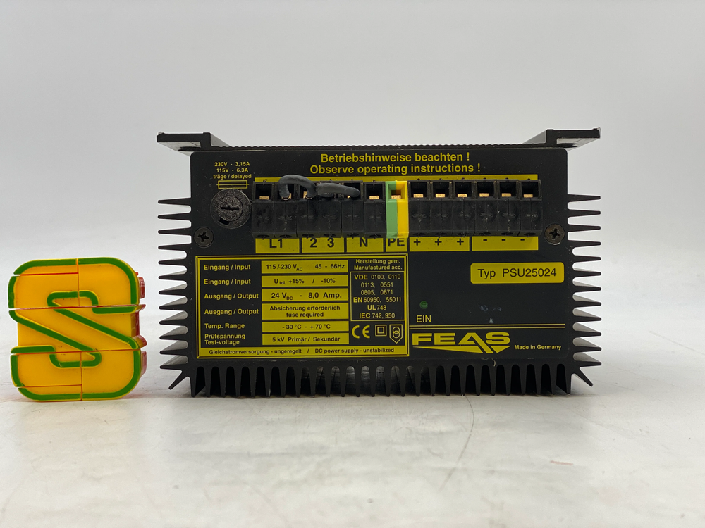 FEAS PSU25024 Unregulated DC Power Supply (Used)