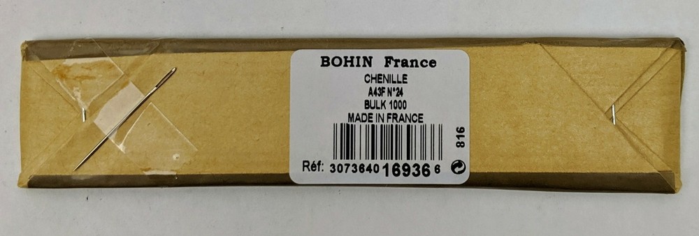 Bohin Tapestry Needles A43F Size 24 1000 Pack