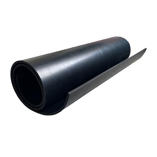 Solid Rubber Sheet Roll 1/8 .125" Thick X 12" Wide X 24"Long Solid Rubber Str...