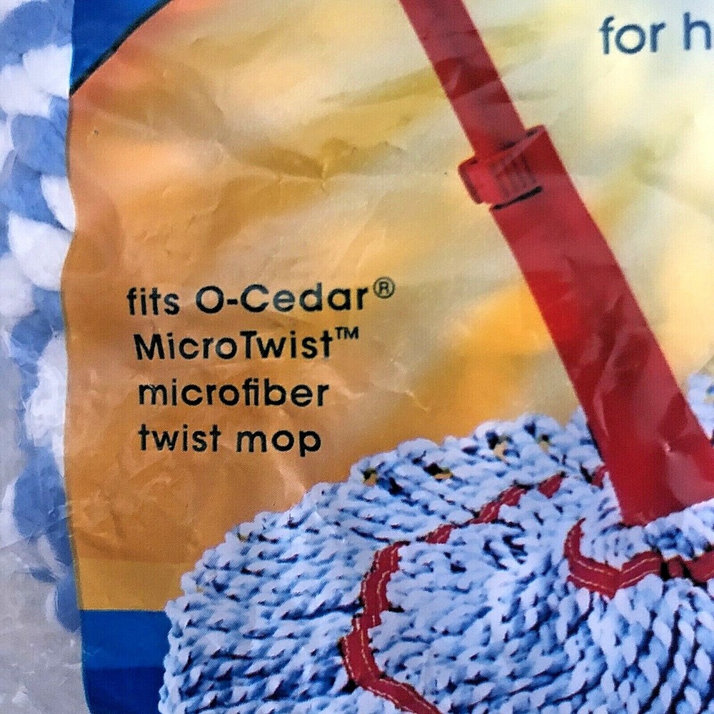 O-Cedar MicroTwist Microfiber Twist Mop Refill Replacement Head NEW Mophead