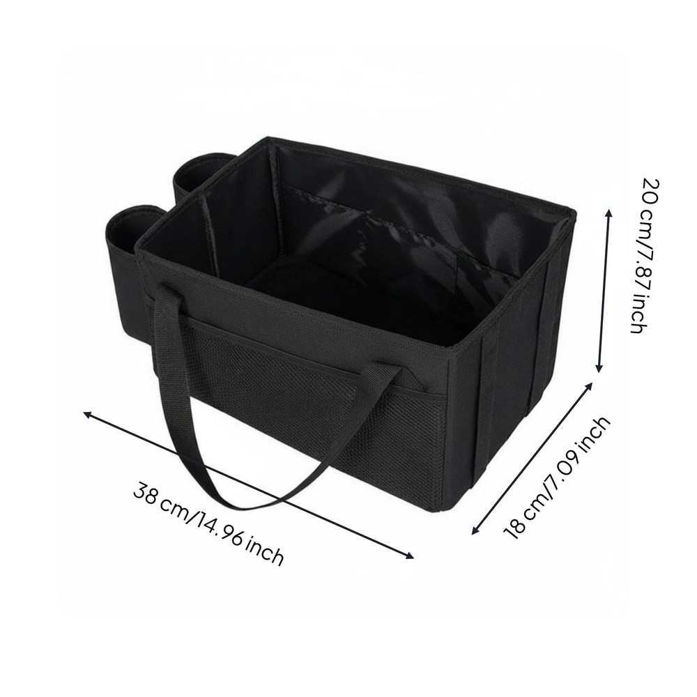 Kids Toy Car Organizer Multi-Functional Backseat Storage Container with
