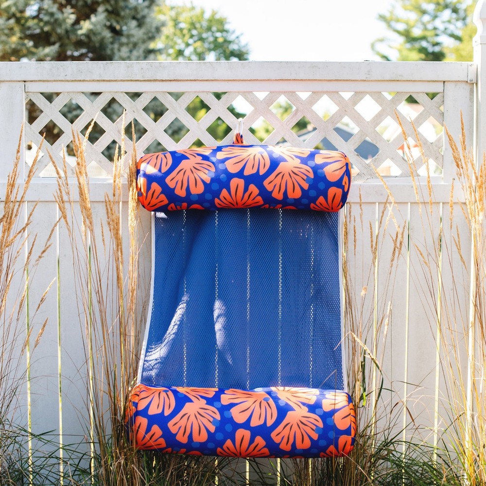 Big Joe Hammock Sling Pool Float, Doubled-Sided Mesh, Quick Draining Fabric, No