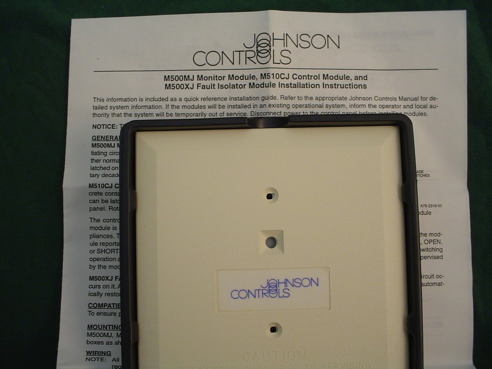 NEW Johnson Controls M510CJ Fire Alarm Control Relay Module Open Box Free Ship