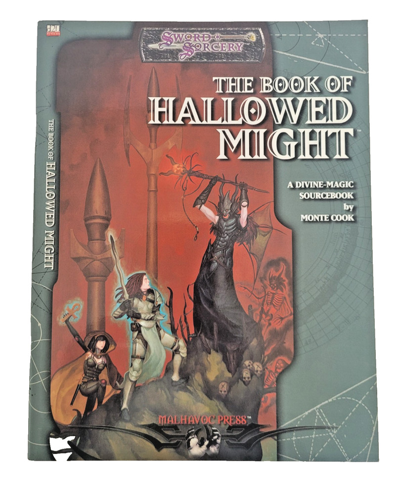 Sword & Sorcery The Book of Hallowed Might Divine Magic Sourcebook
