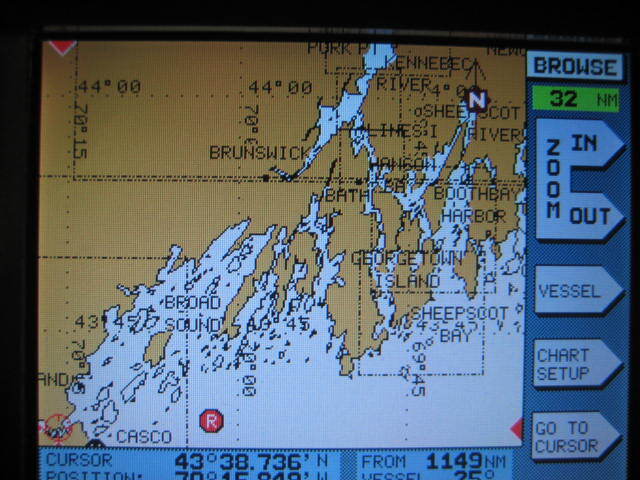 Navionics Classic NavChart Card Hampton-Augusta US566T32 Dec 2000