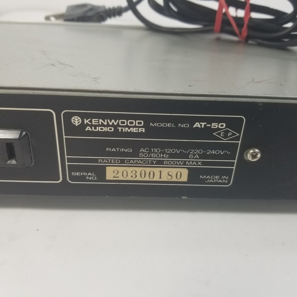 Kenwood Model AT-50 Vintage Audio Timer
