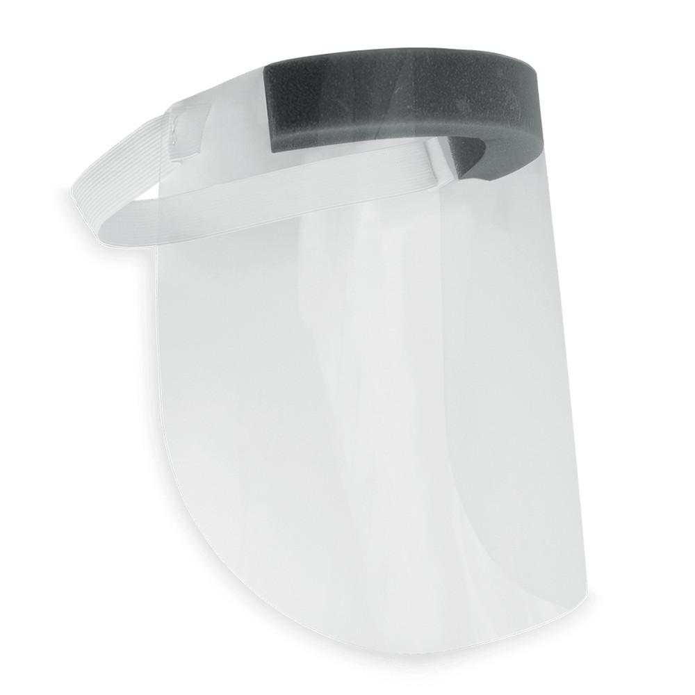 Clear Reusable Face Shield Copolyester Face Shield Foam Padding Elastic 5 PACK